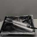 Snow Shovel for Driveway, Snow Removal Shovel with Ergonomic D-Grip Handle, 48-inch Long Lightweight Shoveling Tool, Large Capacity Shovel for Garden, Car Garage, Home Sidewalk and Camping, Black