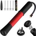 Ball Pump with Needle Storage(Never Lose Pin) Basketball Pump with 5 Needles and Extendable Cable, Soccer Football Pumps, Volleyball Pump Rugby Ball Inflator - Great for All Balls