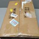 Picture Lights 18" Brass Picture Light 3-Light Gold Wall Sconce (Black, 18 in)