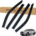 Vent Shades Rain Guards for Toyota Highlander 2020 2021 2022 2023 2024 2025 Accessories, for Toyota Highlander Window Deflectors Window Visors