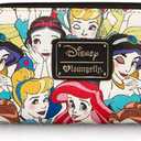 Loungefly Disney Princesses Classic Print Pebble Wallet, Multi, One Size