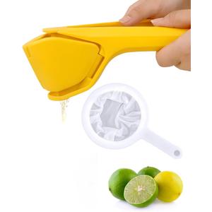 Handheld Lemon Squeezer, Effortless Exprimidor Limones Manual, Limes & Oranges with Folding Design, Compact Storage Space Saver