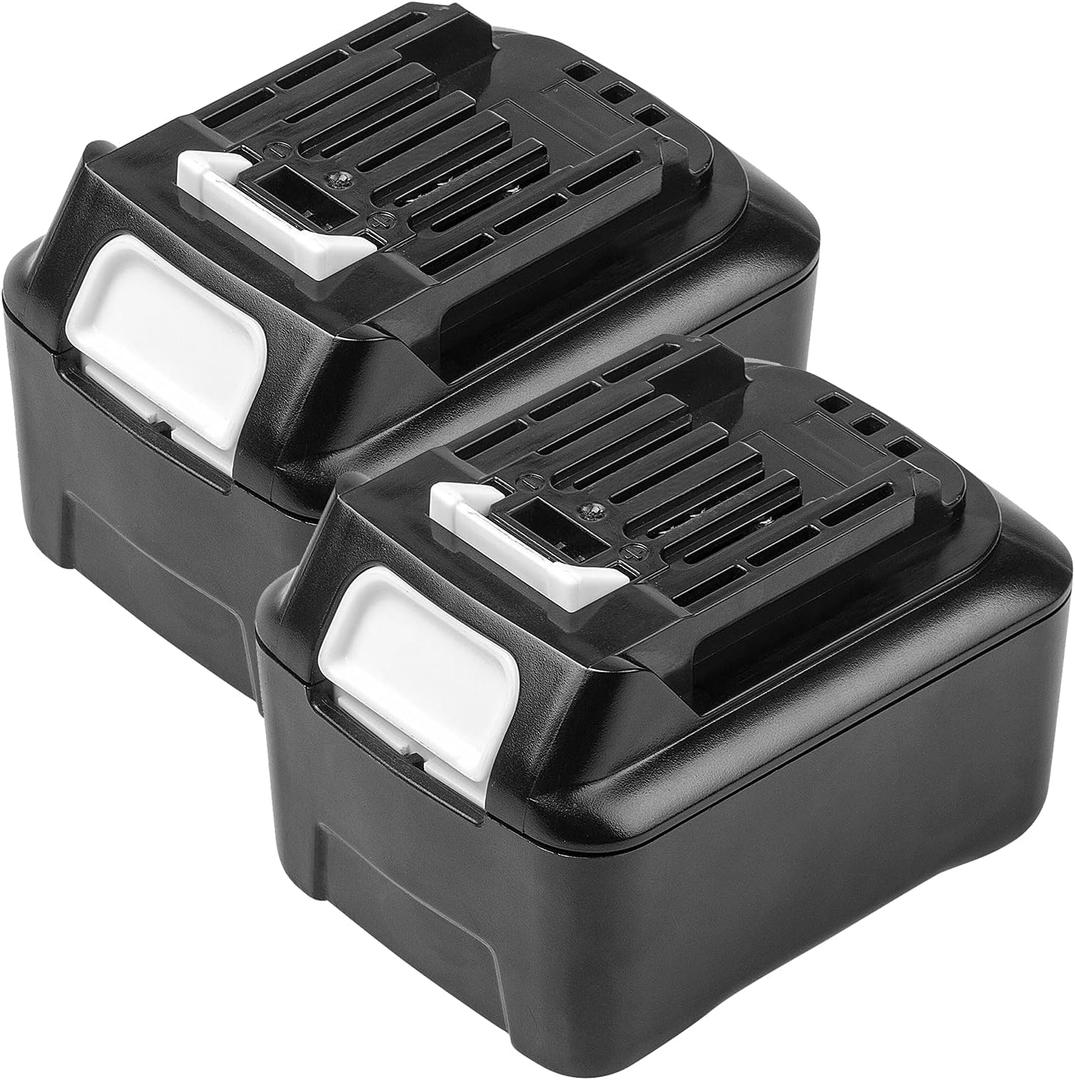 Futurebatt 2-Pack 12V High-Output 5.0Ah Battery for Makita BL1021B BL1041B Power Tools 12-Volt max CXT Lithium-Ion Battery