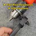 3 Models 2-in-1 Drill Chuck Ratchet Wrench, Drill Press Chuck Key - Universal Replacement Tool for Electric Drills & Power Tools with Extended Arm for Added Torque (All Size)