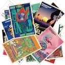 EIHFHIE 2026 World Cup Postcards Pack - World Cup Decorations Merchandise - Host City Iconic Landmarks Postcards - 4 x 6 in, 32 Count, 16 Designs
