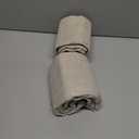 Kevin Textile Throw Pillow Covers Textural Faux Linen Decor Farmhouse Neutral Cushion Cases for Living Room/Floor, 26x26 inches(Two Pack, Light Beige)