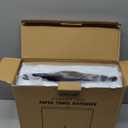 Wall Mounted Stainless Steel Paper Towel Dispenser with Lock, Polished Mirror Finish, Fits C-Fold, Tri-Fold and Multi-Fold Hand Towels, Commercial Restroom & Bathroom Use (Medium-gold)