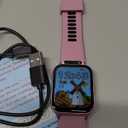 Smart Watch for Kids, 1.85" Fitness Tracker with Heart Rate, Sleep Monitor, IP68 Waterproof Smartwatches with Video Music, Pedometer, Game, NO APP/Phone, Gift for Boys Girls. (Classic, Pink)