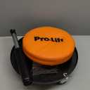 Pro-Lift PL9300H Pneumatic Chair with 300 lbs Capacity Black/Orange