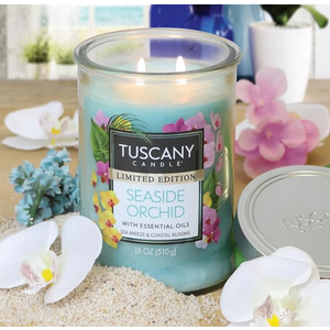 18 Oz Seaside Orchid Candle