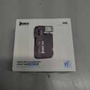 WUBEN G5 Rechargeable EDC Flashlight, 400 Lumens Dual Light Sources Mini Flashlight with RGB Light, Portable Flat Pocket Flashlights, Magnetic Keychain Flashlight for Outdoor Home Emergencies (Black)