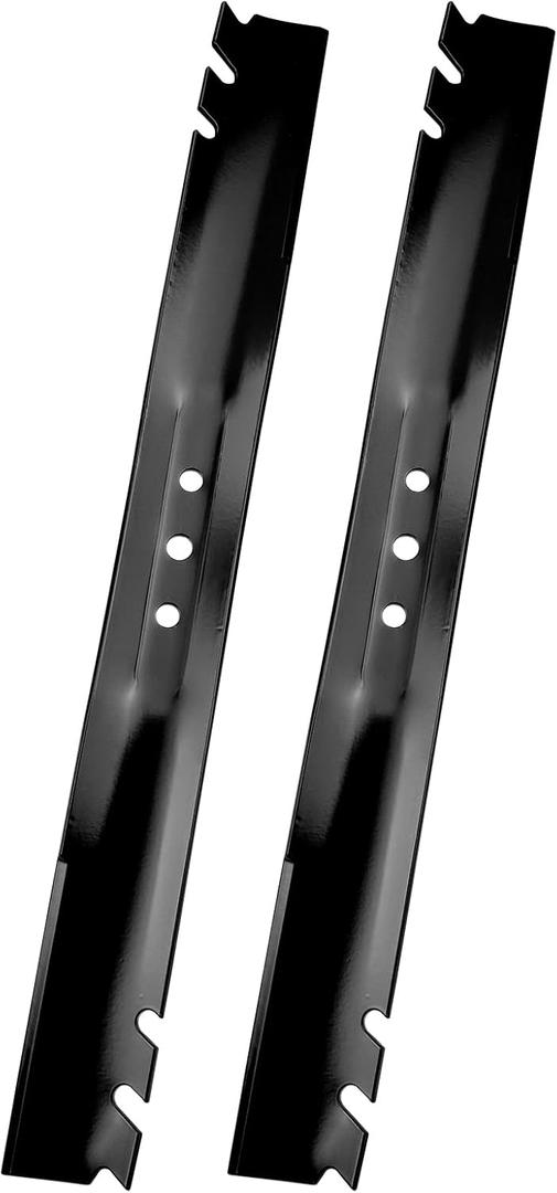 2 Pack 131-4547-03 Toro Blade with Hardware Replaces 131-4547-03, 108-9764, 108-9764-02P, 104-8697-03, 131-4546-03 Gator Mulching Blades for Toro 22 inch Recycler Lawn Mower Blade