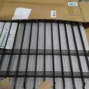 Garden Fence Animal Barrier with Gate, 10 Panels No Dig Dog Fence Outdoor | 32 in (H) x23.6ft (L) Rustproof Metal Outdoor for Yard, Patio