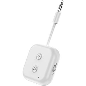 Ultimate Bluetooth 5.3 Wireless Audio Transmitter Receiver up to 2 AirPods/Wireless Headphones - Use with Any 3.5 mm Audio Jack for Airplanes, Gym, TVs, Car/CD-Like Voice Enjoyment and Home Stereo (Pro)