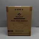 Favoyard Patio Chair Cushions 20 x 20 x 3 Inch Waterproof Outdoor Seat Cushions for Patio Furniture 3-Year Color Fastness Garden Sofa Couch Pads with Handle & Adjustable Straps Set of 2, Dark Grey