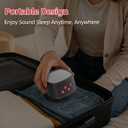 Red Light for Sleep with Dual Pure Red Light, White Noise Sound Machine, Sleep Support for Adults and Kids, Ideal for Meditation, Yoga, and Focus