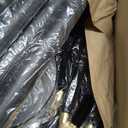 6 Pcs Black Stanchions with Velvet Ropes with 4 Pcs 5 Ft Black Velvet Ropes Carpet Ropes Posts Stanchion Set for Crowd Control Barriers for Weddings, Events, Hotels, and Party Decor