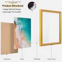 Vintage 13x17 Picture Frame, Antique Gold Photo Frames with Plexiglass Front,Ornate 13x17 Frame Display for Wall Dcor,1 Pack,Gold