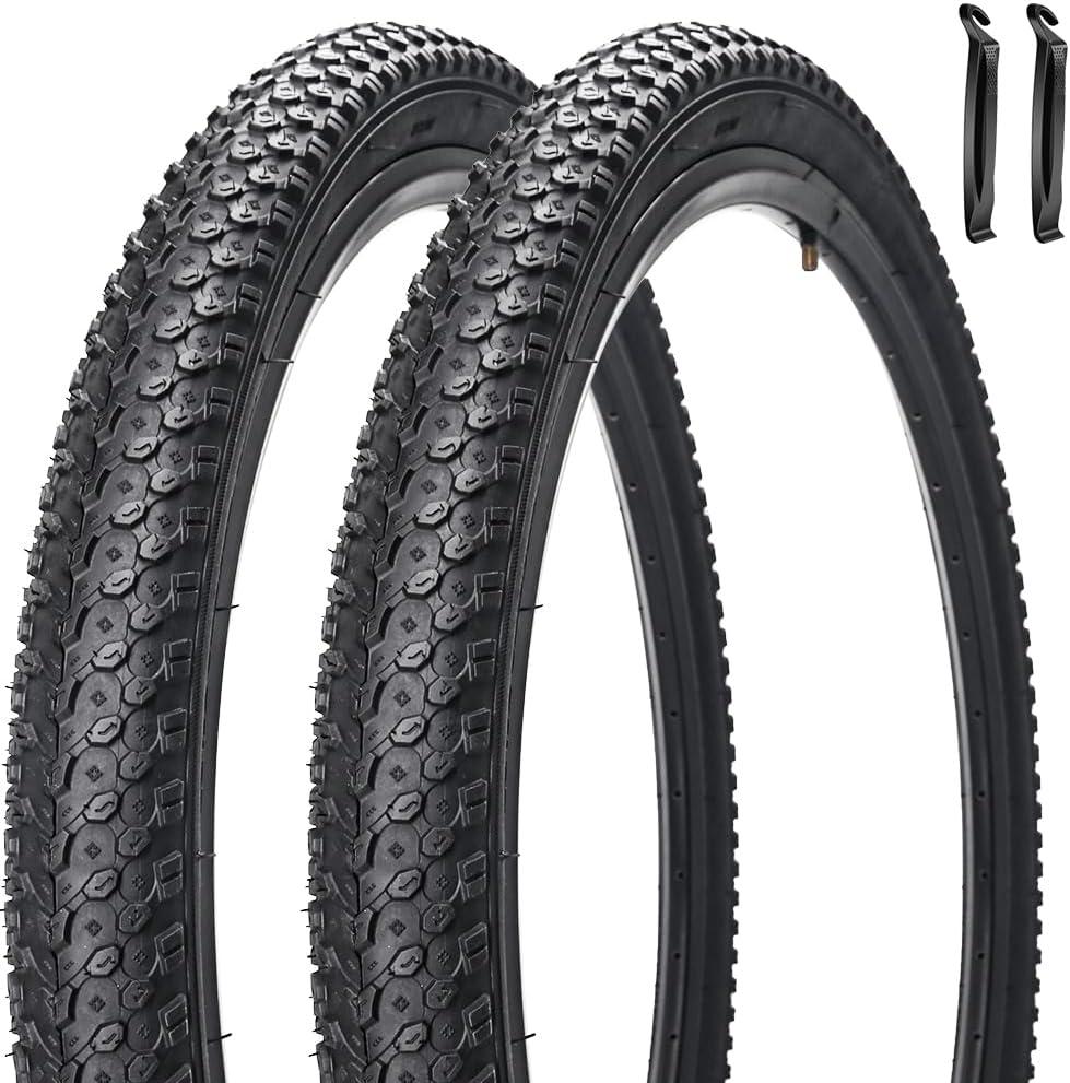 SIMEIQI 24" / 26" Bike Tires 24 X 2.125 26 X 2.125 Replacement Tires or Inner Tubes AV 32mm Schrader Valve,24 inch or 26 inch Beach Cruiser Bike Replacement Tires & Tubes