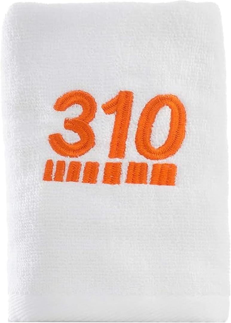 310 Nutrition Gym Workout Towel Fitness Sport Sweat Towels for Men and Women, Yoga, Spa, Travel, Golf, and Football