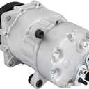 ECCPP AC Compressor 2000-2006 for Audi TT 2001-2004 for Volkswagen for Beetle Golf Jetta Sharan 1.8L 1.9L 2.0L AC Compressor with Clutch