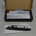 Dynamic LED Side Marker Lights Compatible with Chevy Corvette C6 2005-2013 Sequential Scan Flashing to Constant White Light,10X Brighter,Plug and Play Pack of 4 (Dynamic Smoked Lens-White Color)