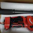 2-in-1 Cordless Pole Saw, 8 Inch Brushless Pole Chainsaws Compatibility with Milwaukee 18V Battery(No Battery), 8 lb Lightweight, Auto Oiling, 14.8 FT MAX Extension Pole Saws for Tree Trimming
