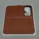 OCASE for iPhone 17 Pro Max Detachable Wallet Case with Card Holder, 2 in 1 PU Leather Flip Folio with RFID Blocking Stand Wrist Strap Shockproof Phone Cover 6.9 Inch 2025, Brown