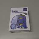 100x-250x Pocket Microscope for Kids Adults, Protable Handheld Miniscope, Mini Microscope Kit for Kids Adults Home School Lab Biology Science Education, Blue