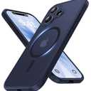 Faiono Magnetic for iPhone 17 Case [Full Camera Protection][Military-Grade Protection][Compatible with MagSafe] Shockproof Protective Slim Phone Case for iPhone 17, Titanium Blue