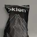 Sklon Ski Strap and Pole Carrier | Avoid the Struggle and Effortlessly Transport Your Ski Gear Everywhere You Go | Features Cushioned Shoulder Sling | Great for Families - Men, Women and Kids - Black