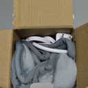 Heating Pad for Period Cramps, Heating Pad for Back/Neck/Shoulder Muscle Pain, 6 Heating&4 Timer Setting, Auto Shut Off, Dry/Moist Heat & Machine Washable, Gray Birthday Christmas Gifts for Women Mom (12'' x 24'')