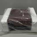 Vinyl Record Player Turntable with Built-in Bluetooth Receiver & 2 Stereo Speakers, 3 Speed 3 Size Portable Retro Record Player for Entertainment and Home Decoration (Brown)