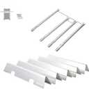 SafBbcue for Weber Spirit e330 Grill Replacement Parts 7636 Flavorizer Bars 68948 65518 Burner Tube for Weber Spirit E-330 E-335 SP-330 SP-335 Grill Parts, Stainless Steel