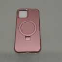 PIXIU Strong Magnetic for iPhone 11 pro Max case Compatible with Mag-Safe, Built-in Invisible Stand,Military Shockproof Slim Protective Matte Phone Cover for iPhone 11 pro Max 6.5"-Rose Gold