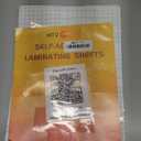 HTVRONT Self Adhesive Laminating Sheets - 50 Sheets, 4mil, 9 x 12 Inches Self Laminating Sheets, No Machine Needed Clear Laminating Sheets for Protecting Documents Photos Menus Stickers Book Cover