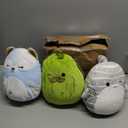 Squishmallows Original Mystery 3-Pack (8-Inch) – Official Jazwares Plush (Medium-Sized)