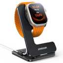 JOYROOM Watch Stand for Apple Watch Magnetic Fast Charging- Desk Charger Stand Holder Dock for Apple iWatch Ultra3/2/1, Series 11/10/9/8/7/6/5/4/3/2/1, SE3/2/1 (49/46/45/44/42/41/40/38mm)(Black)