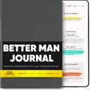 PRODUCTIVITY STORE Better Man Journal - Gratitude Journal 5 Minute Journal - Reflection Manifestation Journal for Mindfulness & Self Care Journal Goal/Guided Gratitude Journal for Men