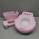 Ingenuity My Size Potty Pro in Pink, Infant Potty Training Toilet, Lifelike Flushing Sound, for Ages 18 Months, Up to 50 Pounds