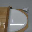 Mayfair NextStep2 Toilet Seat with Built-In Potty Training Seat, Slow-Close, Removable that will Never Loosen, Elongated, White