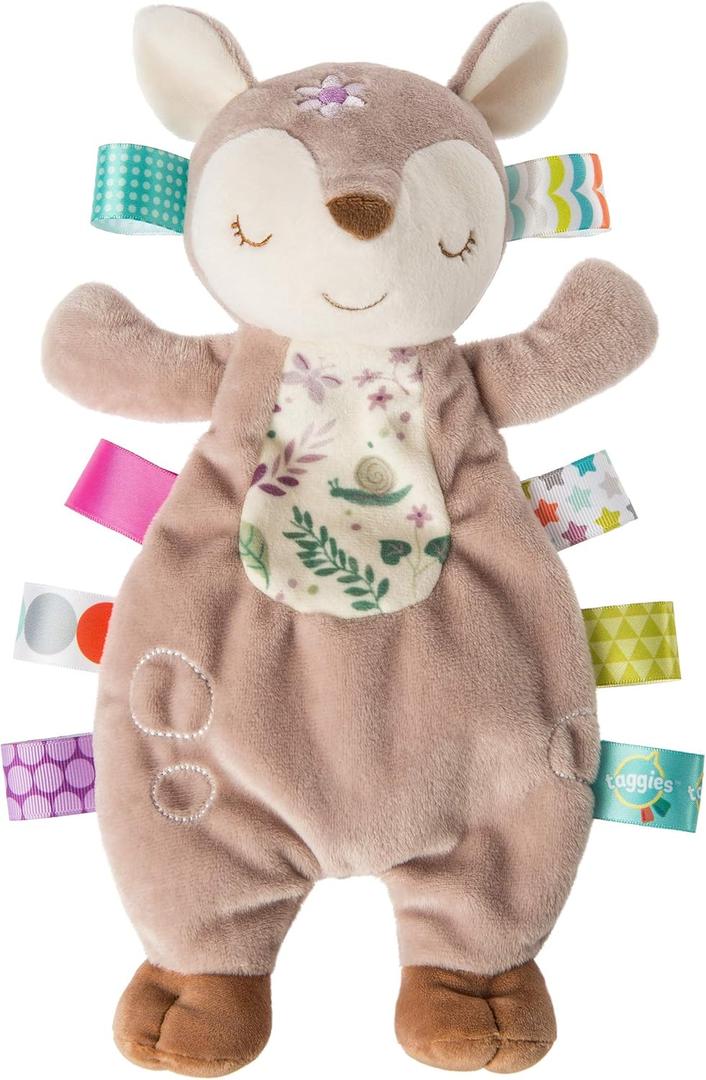 Mary Meyer Taggies Lovey Soft Toy, 11-Inches, Flora Fawn