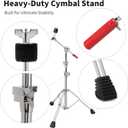 Heavy Duty Boom/Straight 2-in-1 Convertible Cymbal Stand