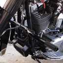 HDBUBALUS Motorcycle Engine Guard Crash Bar Fit for Harley Touring Street Glide Road Glide Road King Electra Glide Ultra 2014-2024 Black