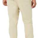 Amazon Essentials Mens Stretch Canvas Double Knee Utility Work Pant (Previously Goodthreads) (Beige)