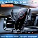 Mobile Phone Holder Suitable for Your car with Metal Hook Clip Suction Cup Base, Mobile Phone Household Universal car Holder Suitable for iPhone, Android and All Smartphones