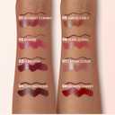 2 x 2PCS Lip Liner and Lipstick Combo Set, 2 in 2 Waterproof Lip Liner Long Lasting Lipstick Set, Matte Lipliner Pencil & Hydrating Lip Gloss Makeup Kits for Women (208)