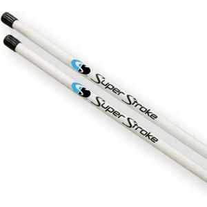 SuperStroke Golf Alignment Sticks 45" Fiberglass Rods, Full Swing Training Aid Kit, Help's with Posture Correction and Shot Accuracy, Blue (Set of 2)