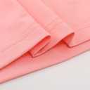 Noomelfish Girls Lace Short Sleeve T-Shirts Kids Summer Cute Tops Blouse(5-12 Years) (Pink, M)