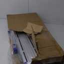 Work Platform 40"x 12"Folding 2-Steps Aluminum Step Ladder, All Legs Adjustable Height 27.5" to 37", Heavy Duty 330 Lbs Rated with Handle Easy to Carry for Washing Vehicles, DIY Decorating Home